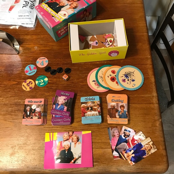 Pre Loved The Golden Girls Any Way You Slice It Trivia Game - Picture 2 of 5